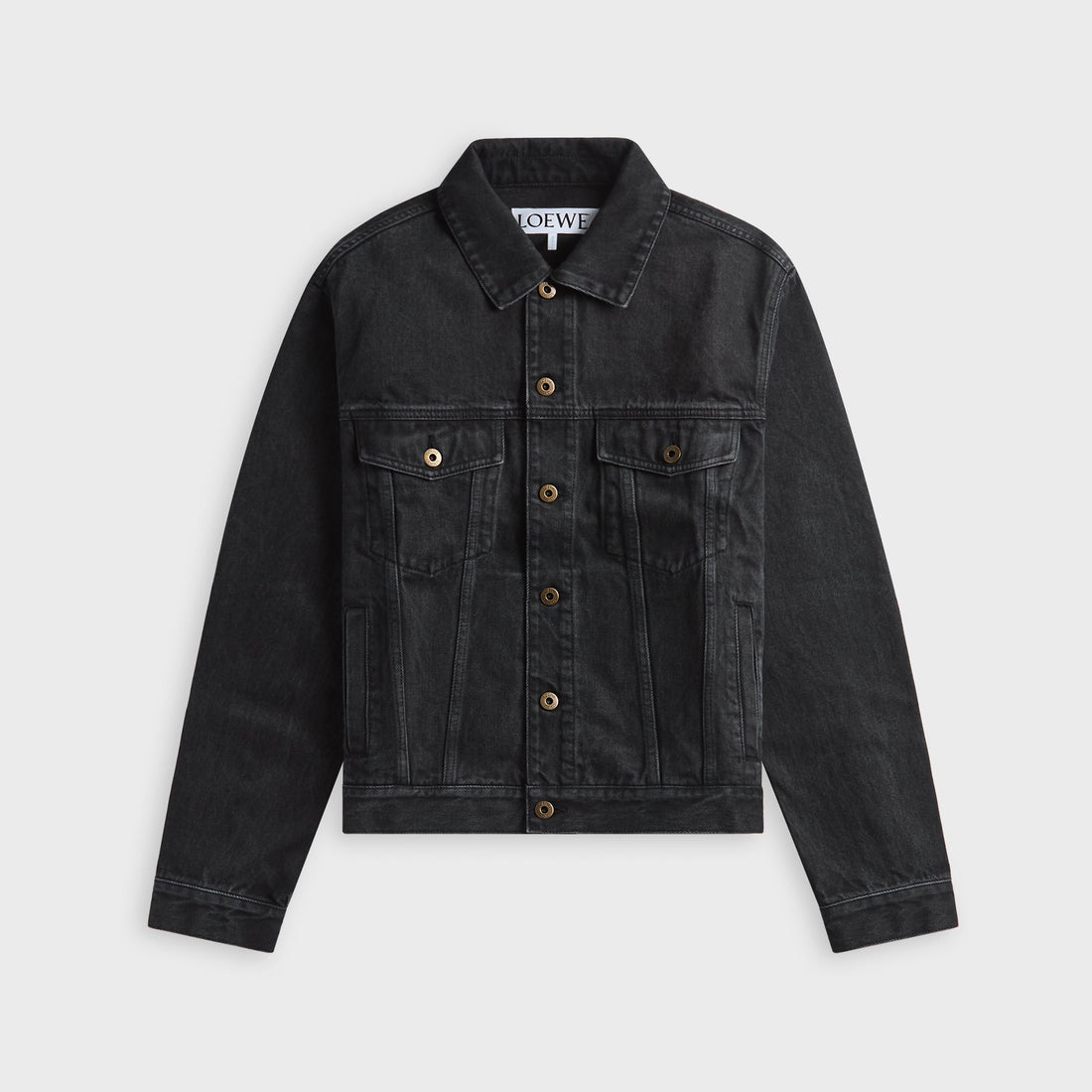 Loewe Anagram Denim Jacket - Black