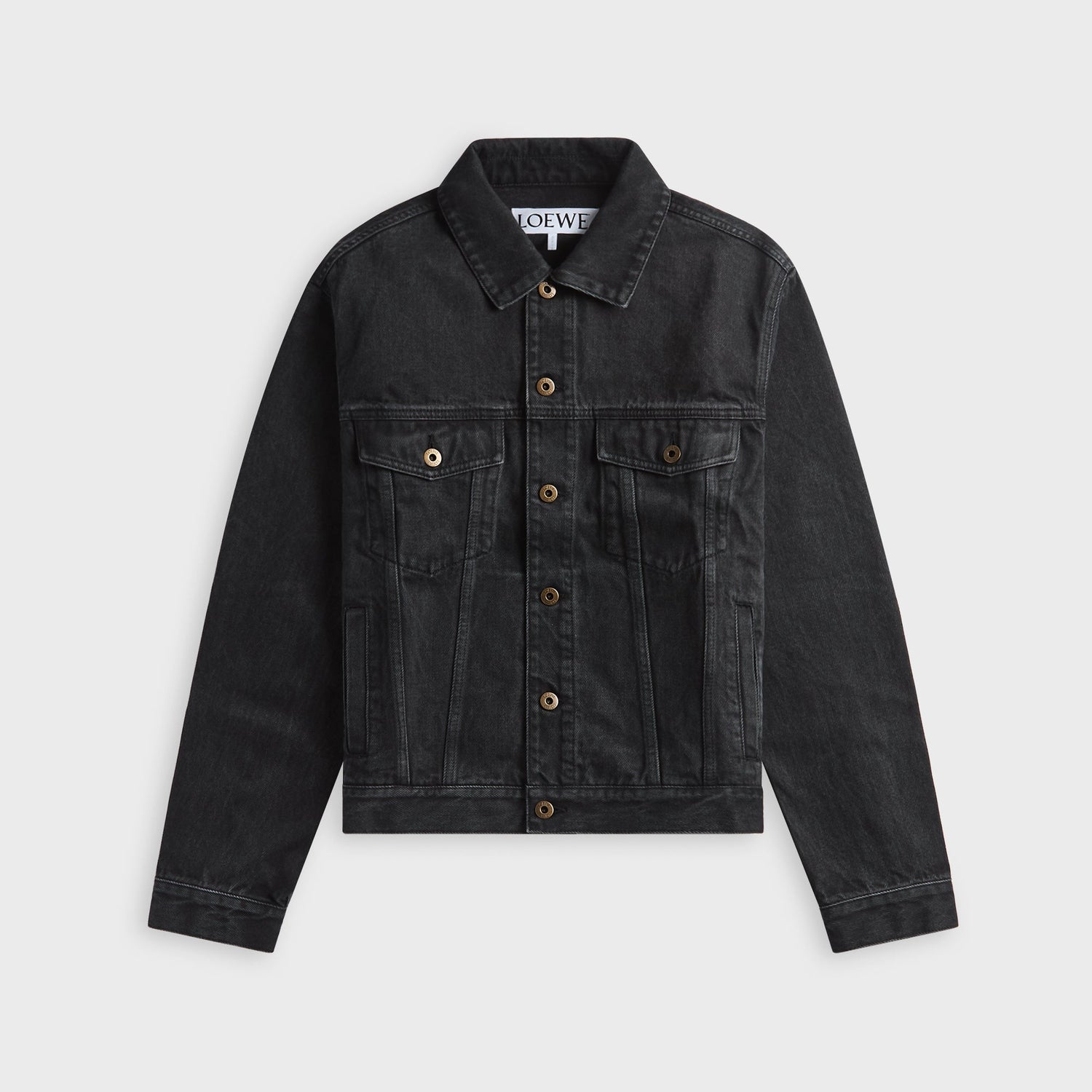 Loewe Anagram Denim Jacket - Black