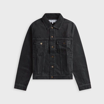 Loewe Anagram Denim Jacket - Black