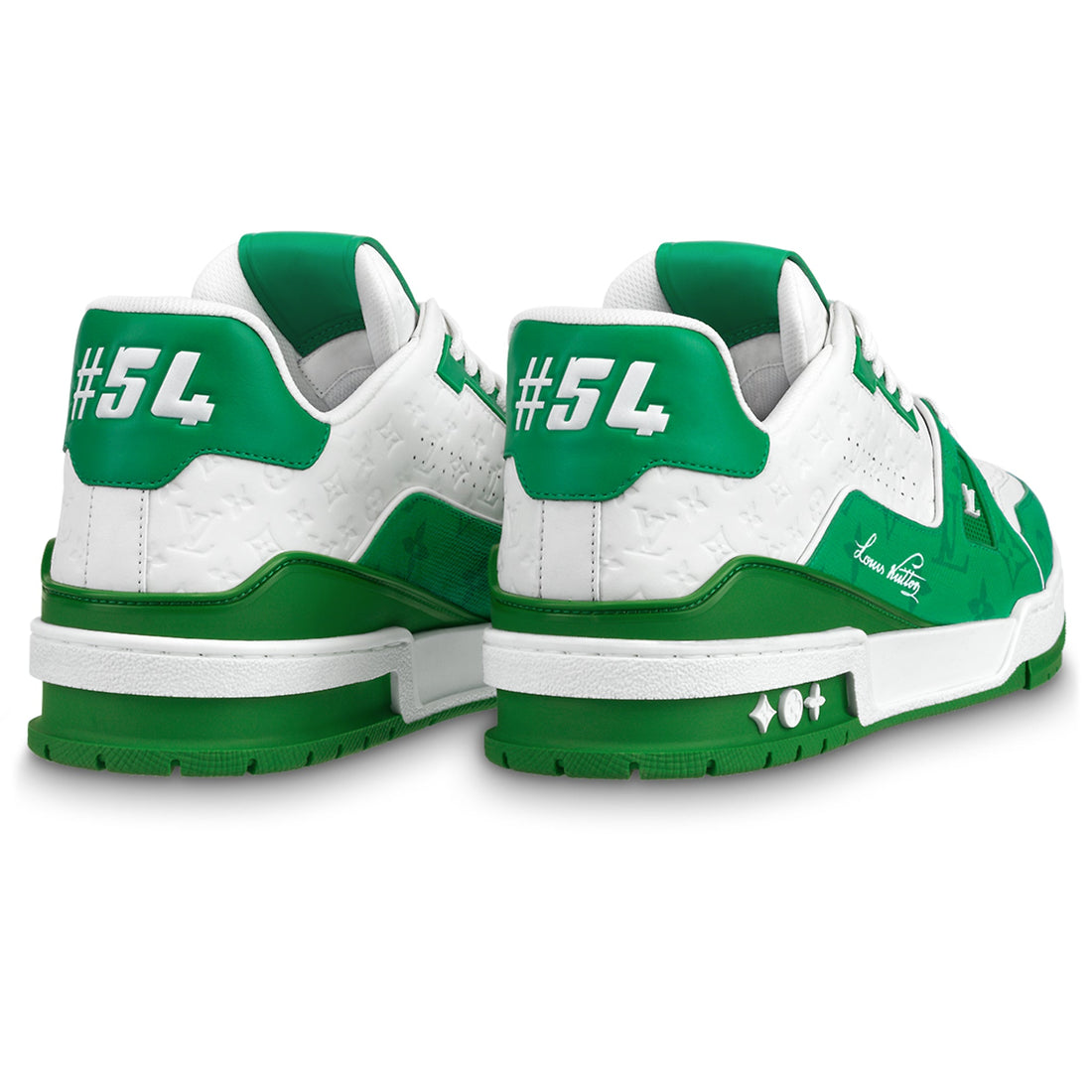 Louis Vuitton LV Trainer ’54’ White Green Sneaker