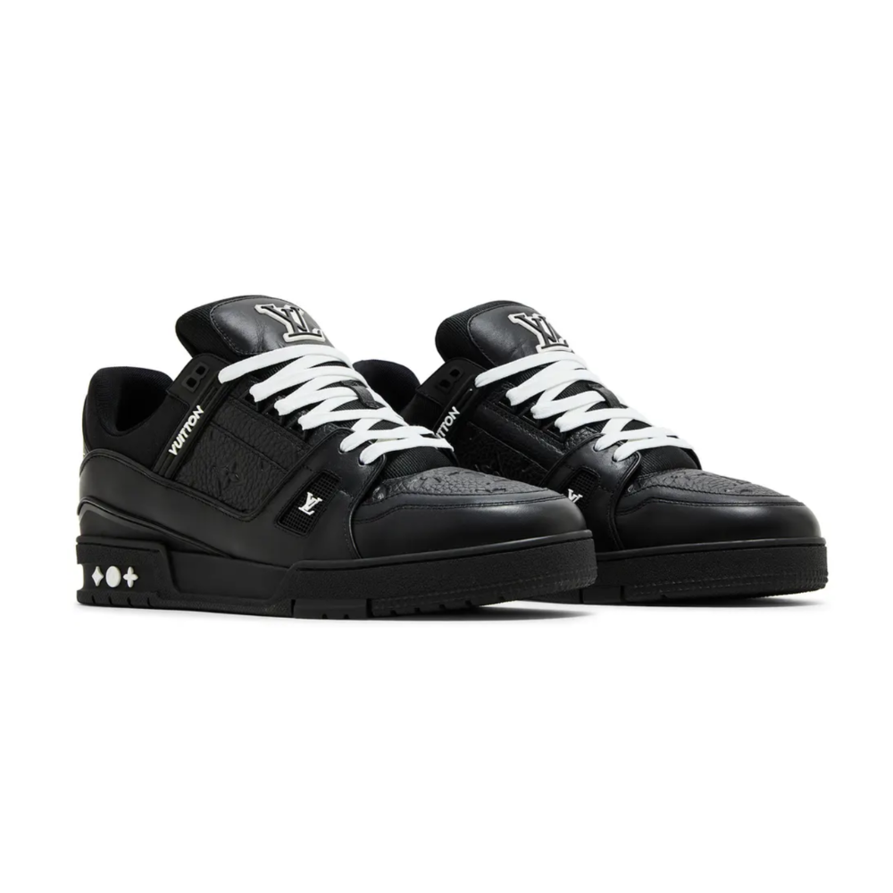 Louis Vuitton Trainer ‘Embossed Monogram – Black’