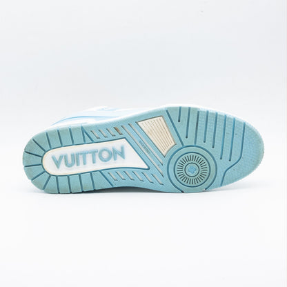 Louis Vuitton Trainer Low White Sky Blue