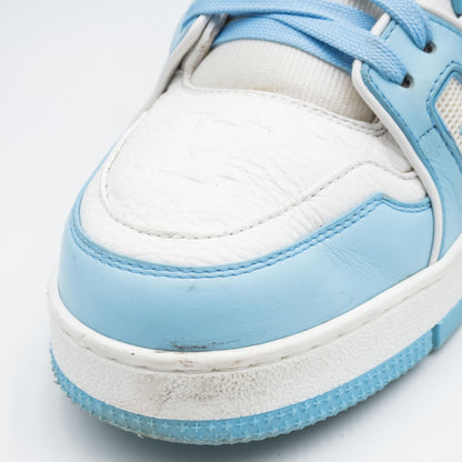 Louis Vuitton Trainer Low White Sky Blue