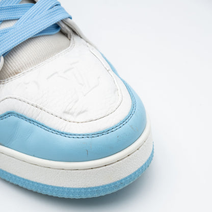 Louis Vuitton Trainer Low White Sky Blue