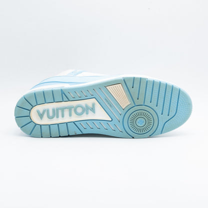 Louis Vuitton Trainer Low White Sky Blue