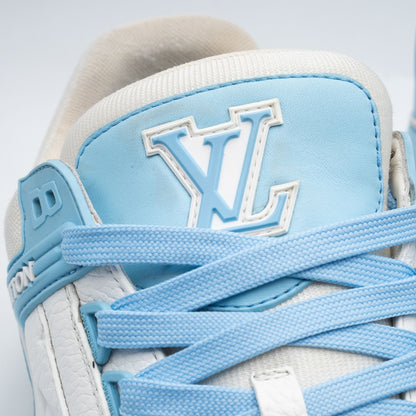 Louis Vuitton Trainer Low White Sky Blue