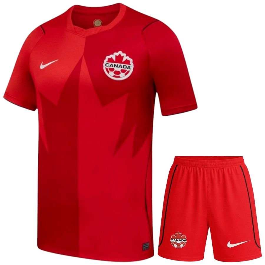 Maillot Kit Enfant Canada Domicile Coupe du Monde 2026
