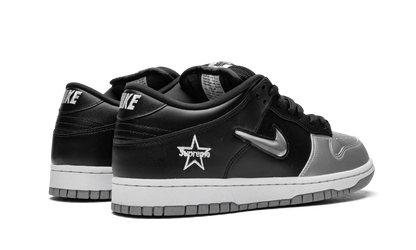 SB Dunk Low OG QS "Supreme - Jewel Swoosh Silver/Black" CK3480 001