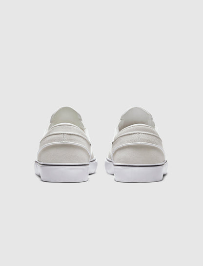 SB JANOSKI+ SLIP "WHITE/BLACK"