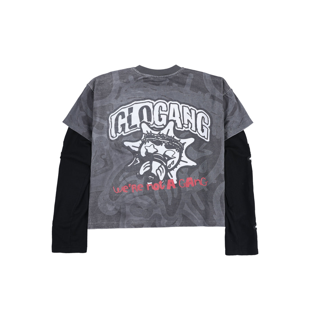 Not A Gang Double Thermal Layer Tee (Grey)