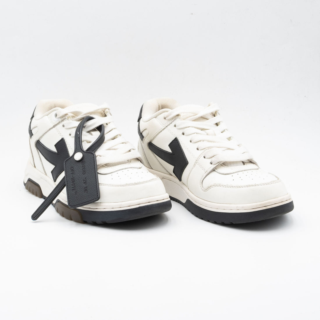 Off-White Out Of Office Low Tops Black White Blue