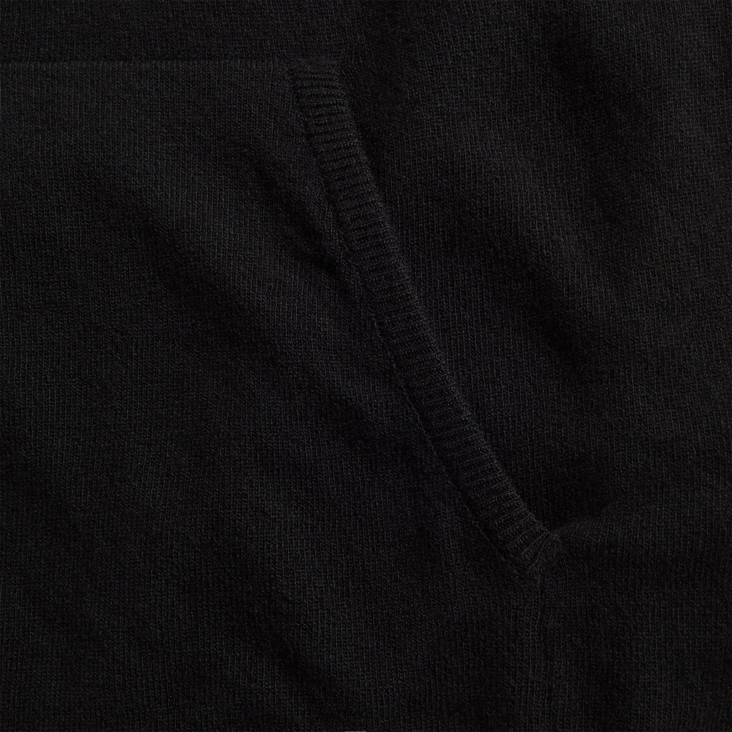 Our Legacy Knitted Hoodie - Black Cherub Wool