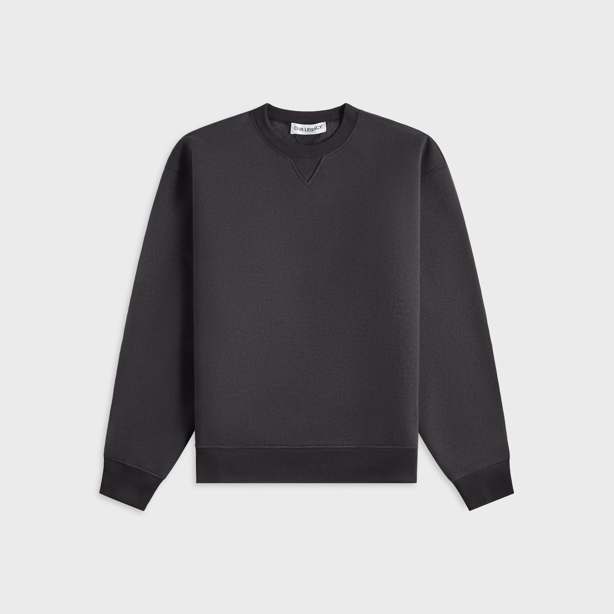 Our Legacy Perfect Sweatshirt - Black Bear Wooly Fleece