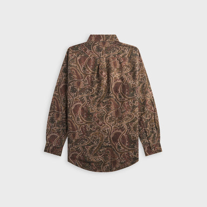Our Legacy Vast Shirt - Overdyed Snake Paisley Print