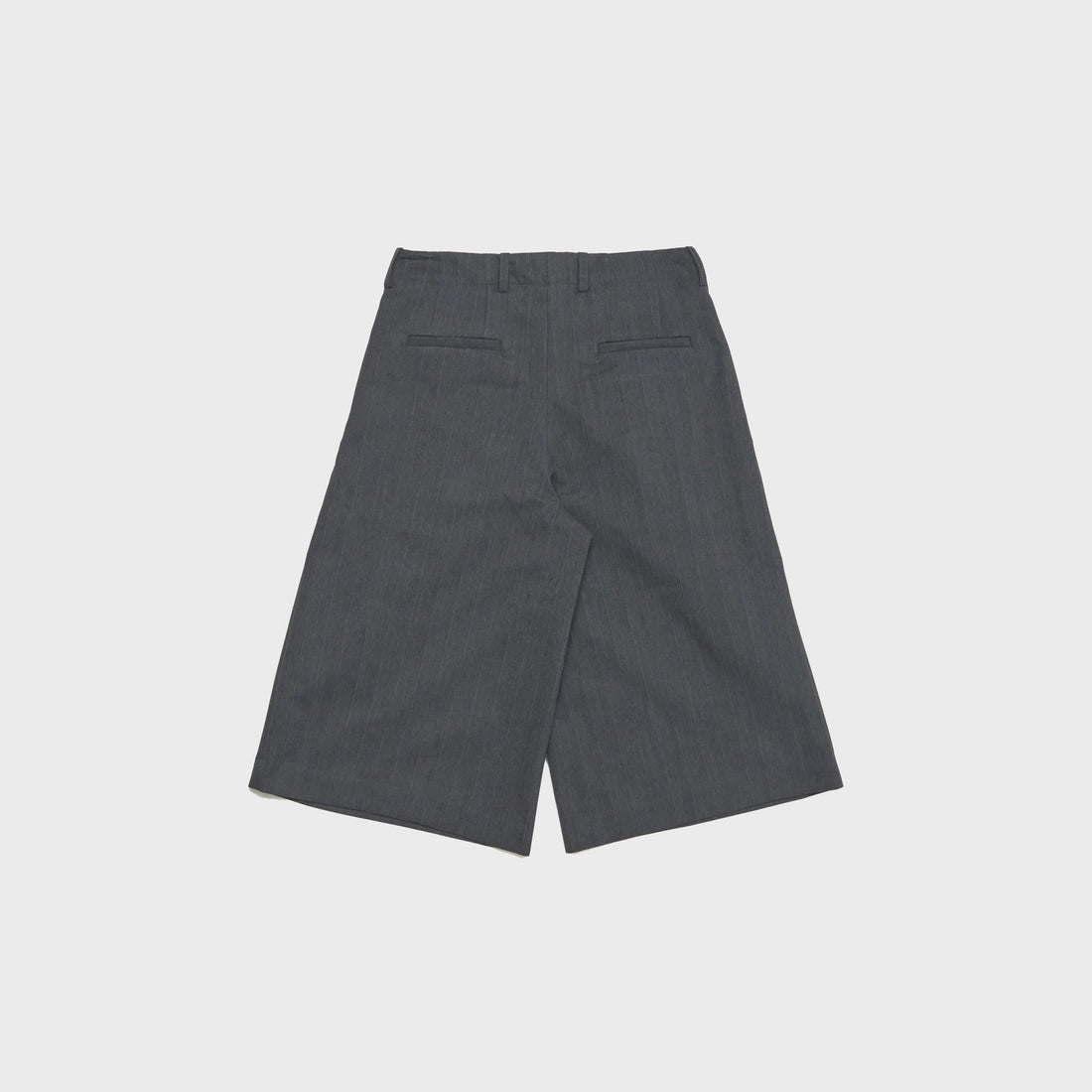 Our Legacy Split Short - Shark Pinstripe