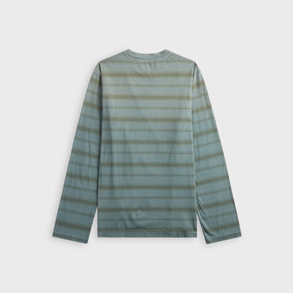 Our Legacy Box Long Sleeve Tee - Spray Fade Ghost Stripe