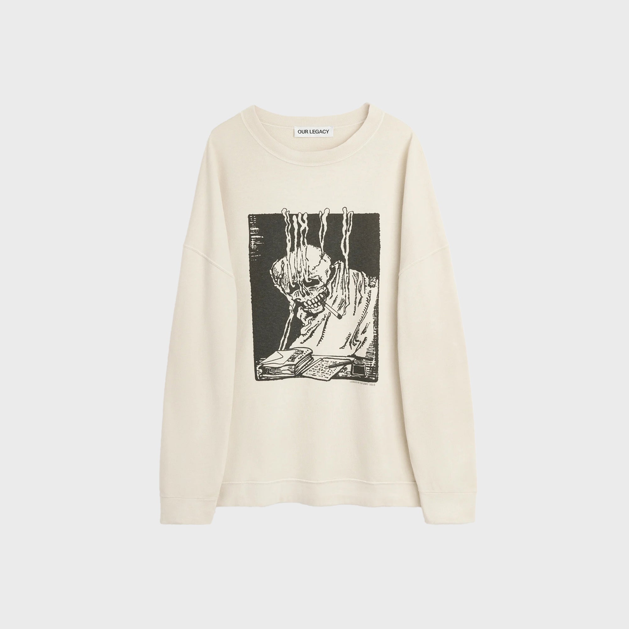 Our Legacy Slack Sweatshirt - Angry Fan Mail Print
