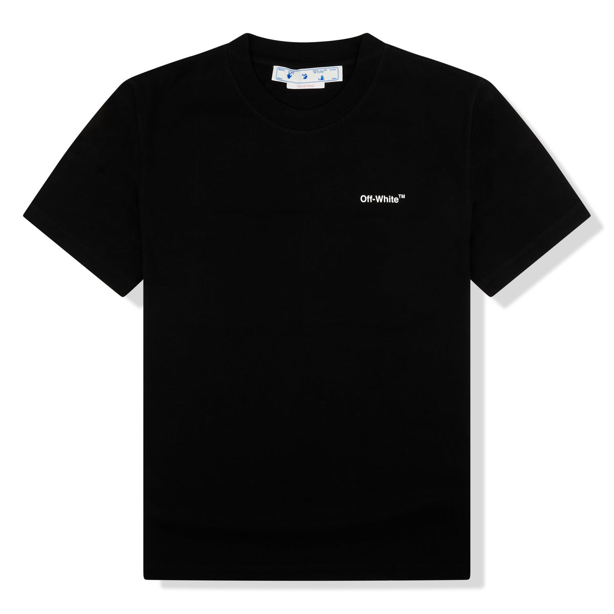 Off-White Waves Diagonals Black T Shirt Main image