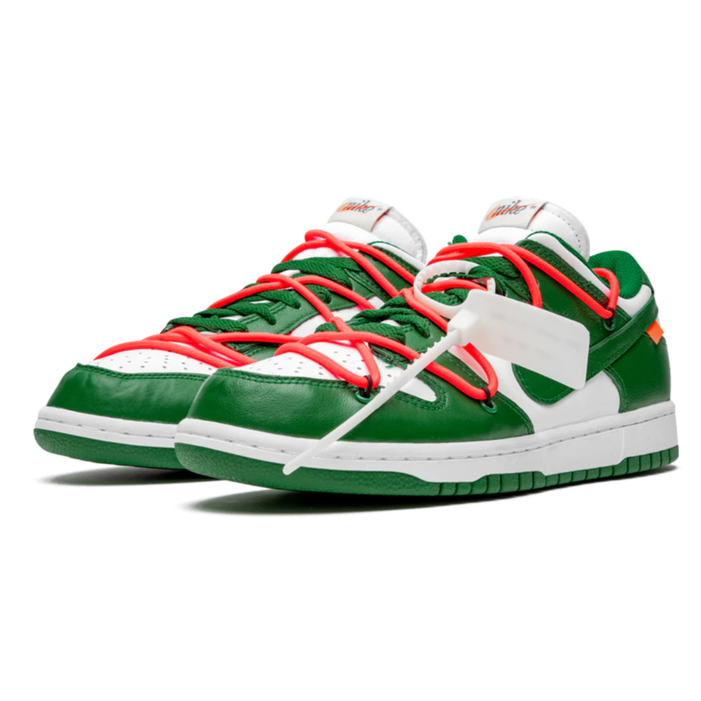Off-White x Nike Dunk Low “Pine Green”