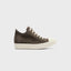 Rick Owens Suede Low Top Sneakers – Dust / Milk