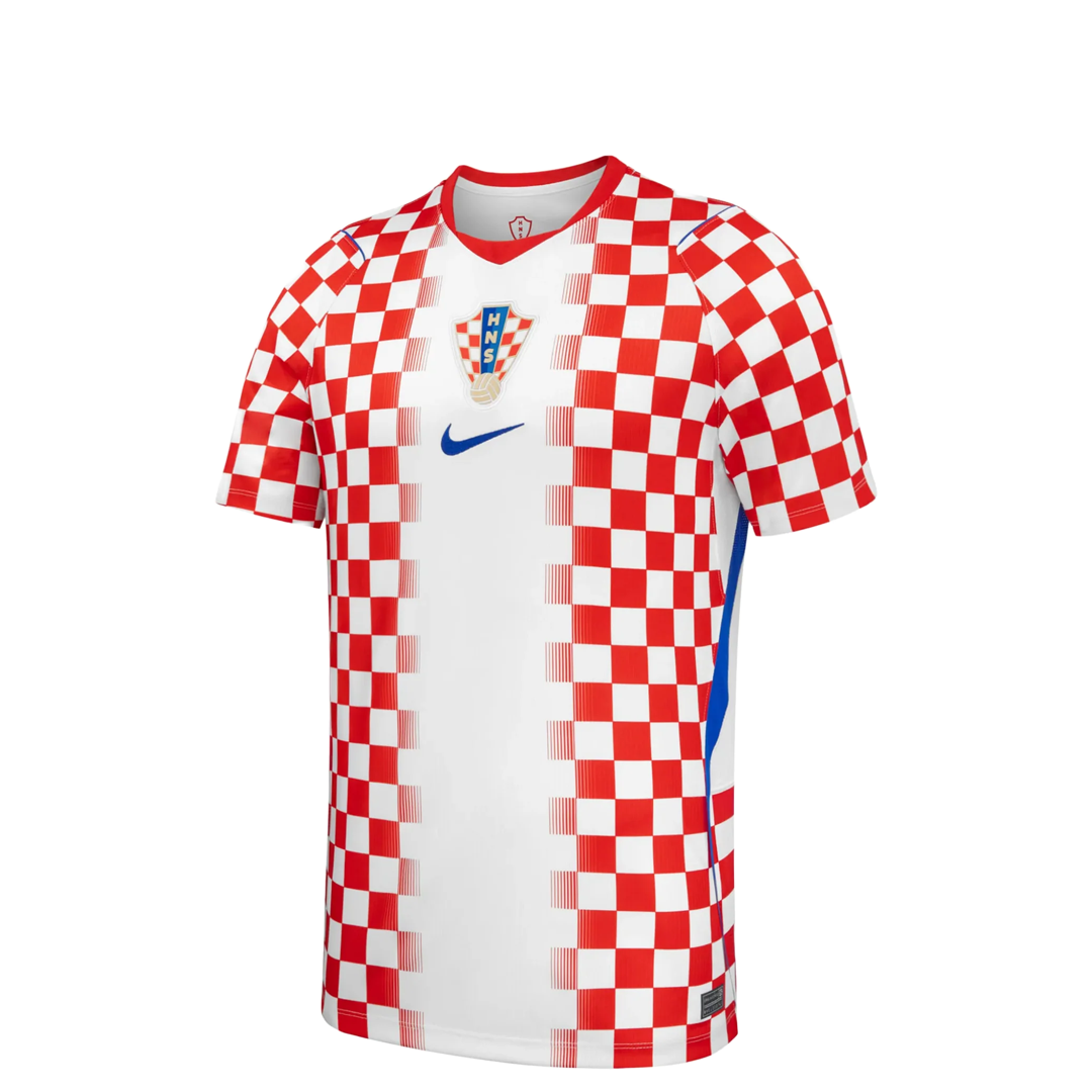 CROATIA 2026 STADIUM HOME JERSEY WHITE &amp; UNIVERSITY RED
