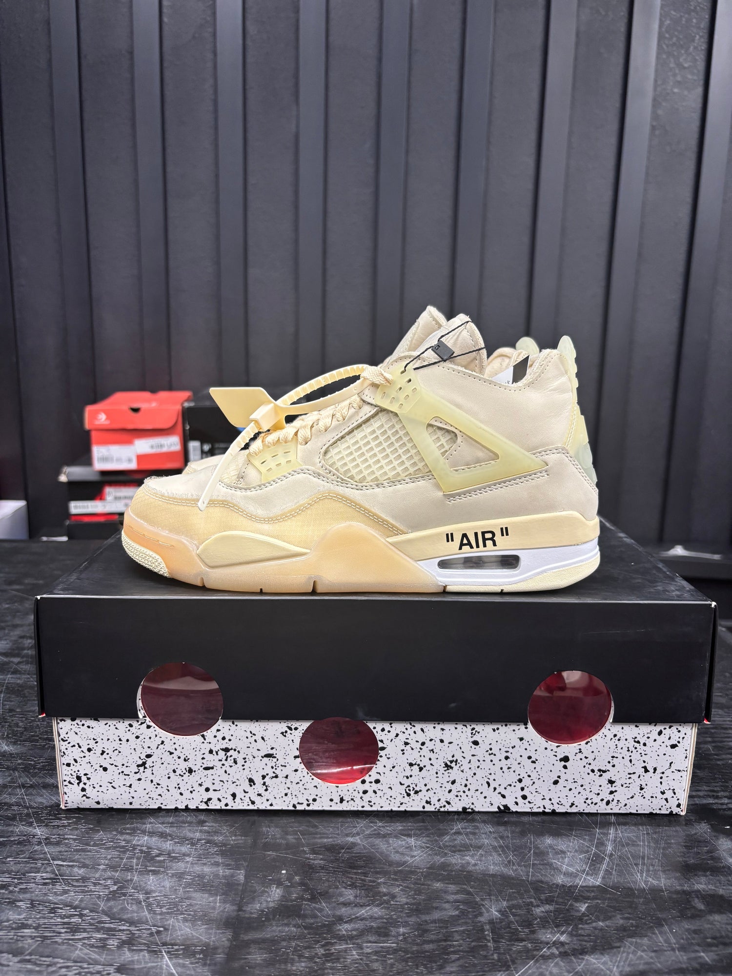 Jordan 4 Retro Off-White Sail (Women&