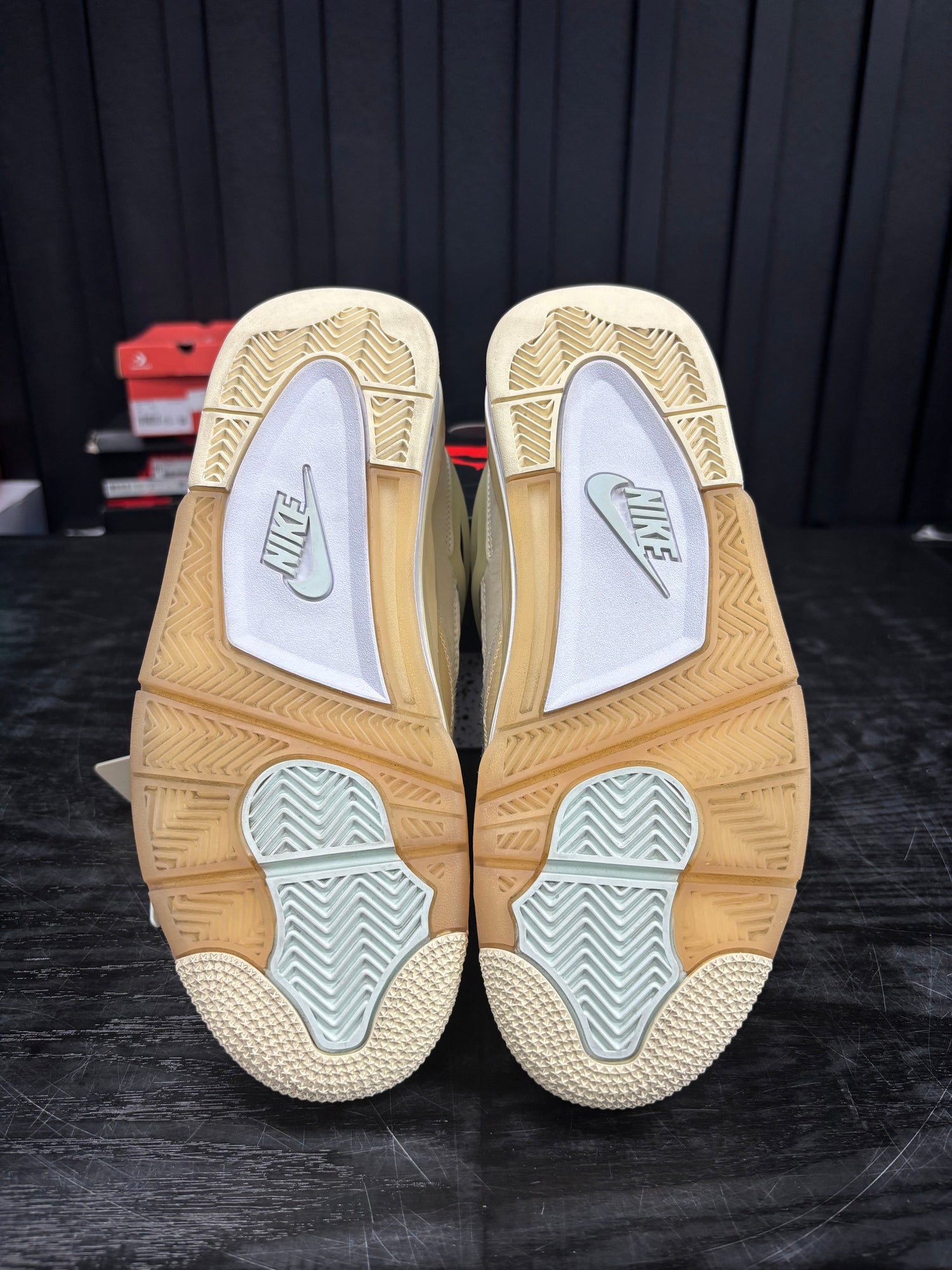 Jordan 4 Retro Off-White Sail (Women&