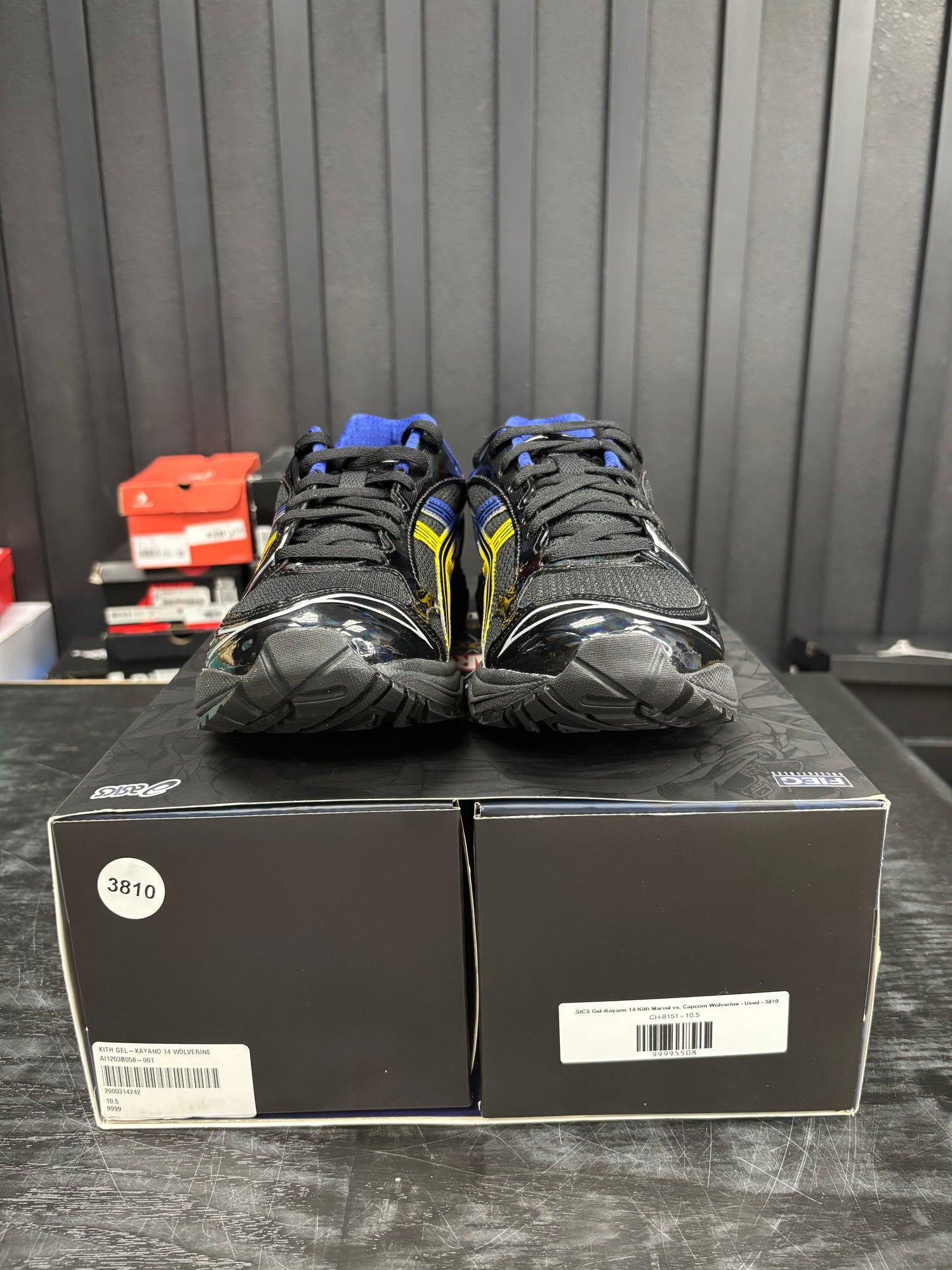 ASICS Gel-Kayano 14 Kith Marvel vs. Capcom Wolverine - Used - 3810