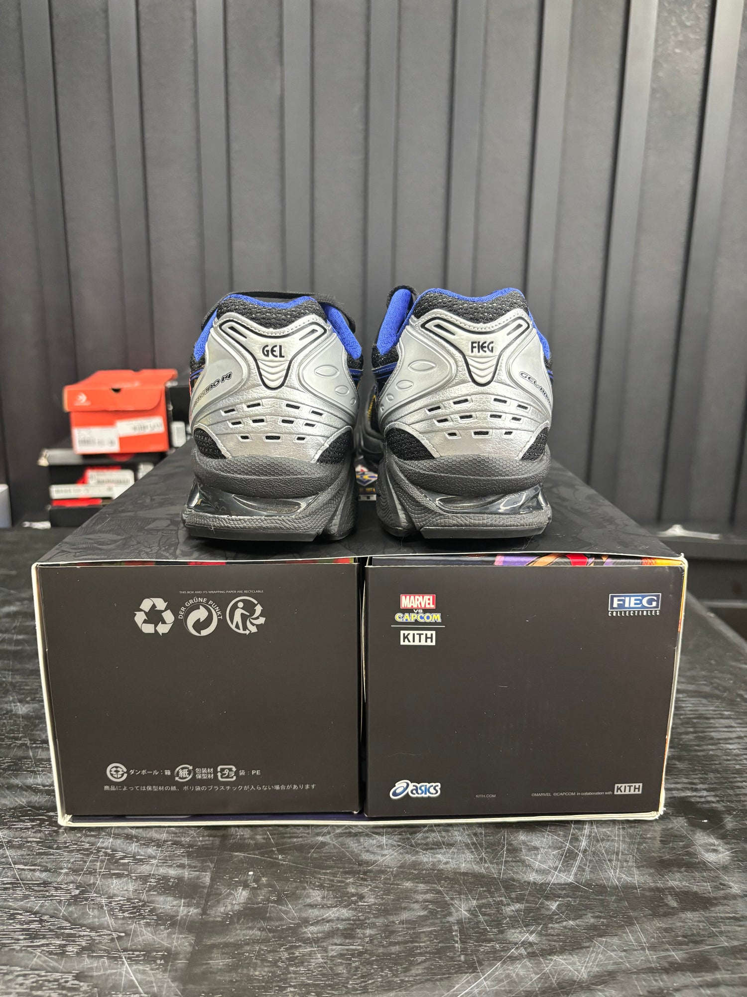 ASICS Gel-Kayano 14 Kith Marvel vs. Capcom Wolverine - Used - 3810