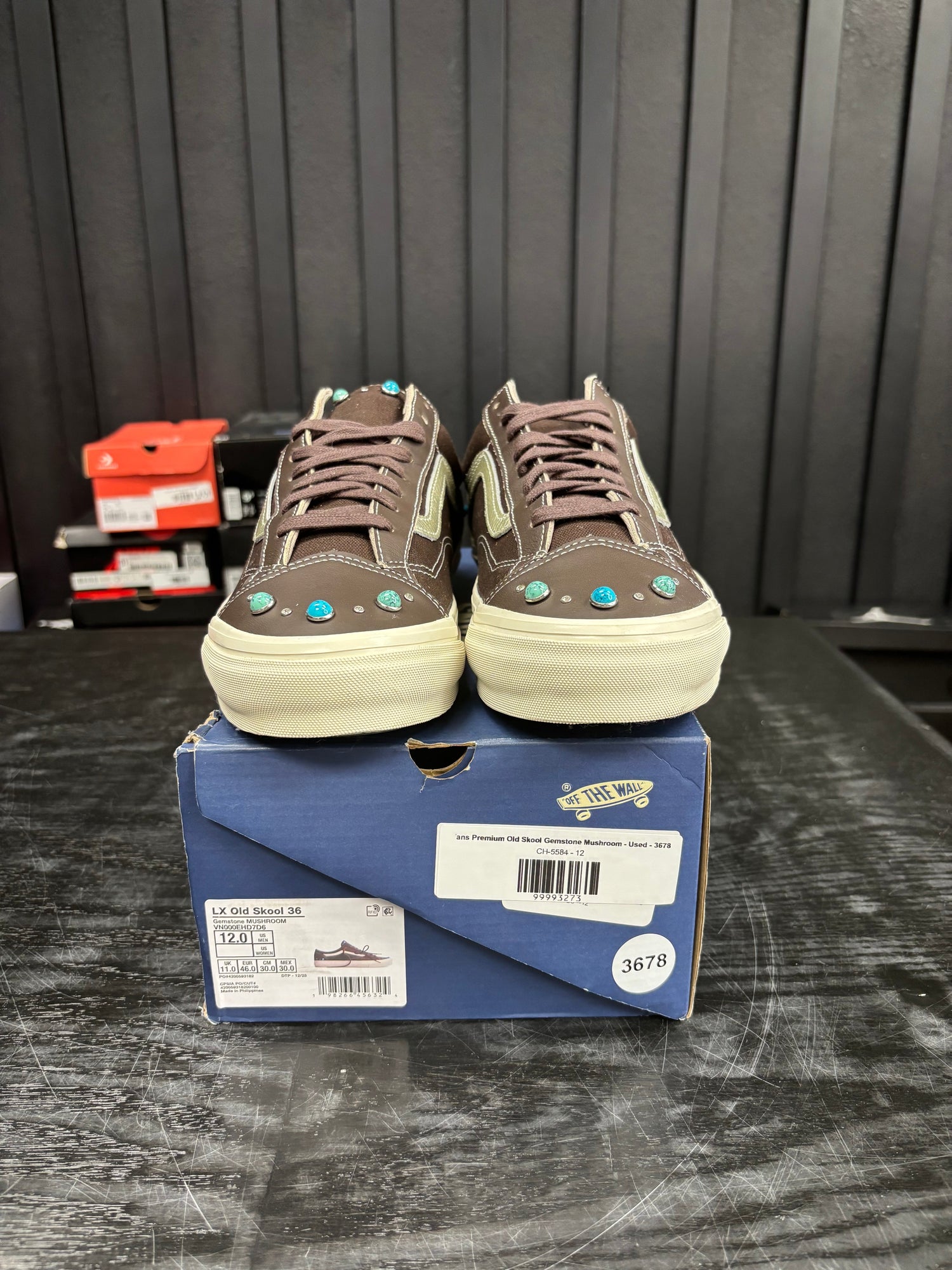 Vans Premium Old Skool Gemstone Mushroom - Used - 3678