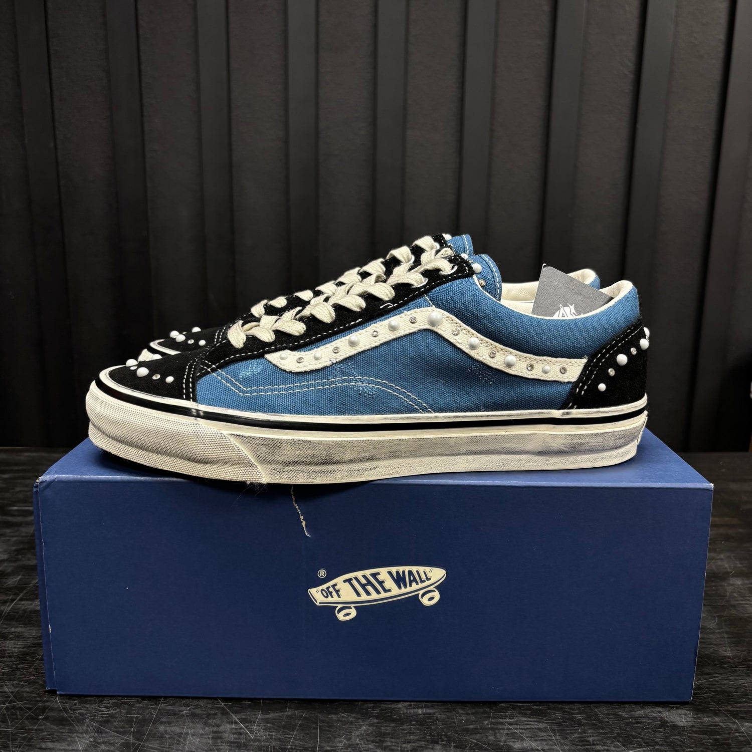 Vans LX Old Skool 36 Pearlized Pack Black Navy - Used - 1898
