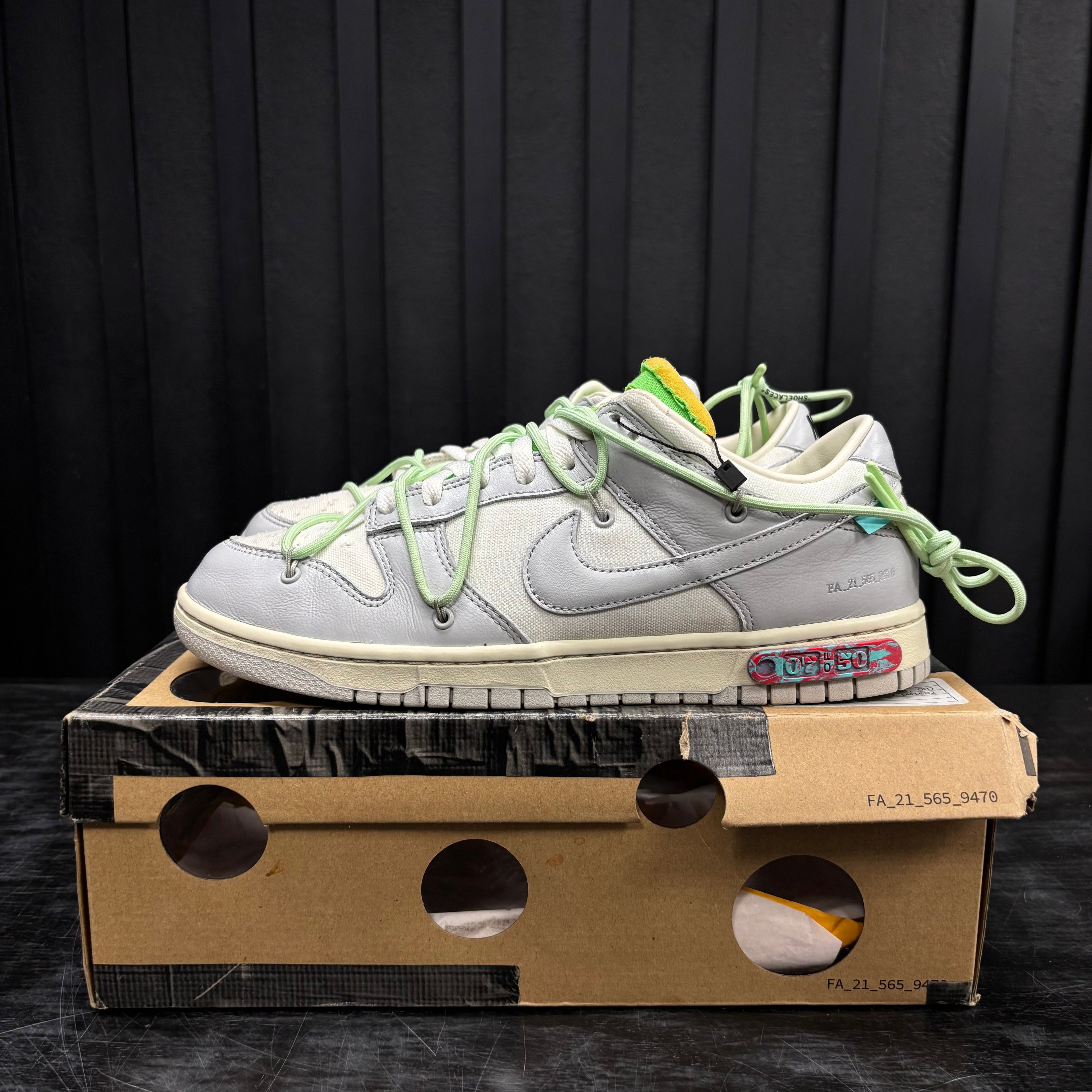 Nike Dunk Low Off-White Lot 7 - Used - 1906