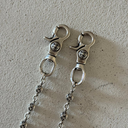 Chrome Hearts Cross Ball Wallet Chain
