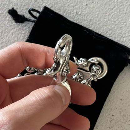 Chrome Hearts Cross Ball Wallet Chain
