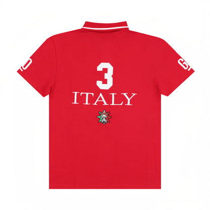 Glo Gang Classic Polo (Red)