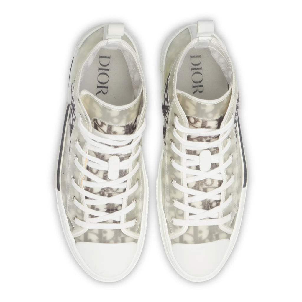 Preloved – Dior B23 Dior Oblique High White Black Sneaker