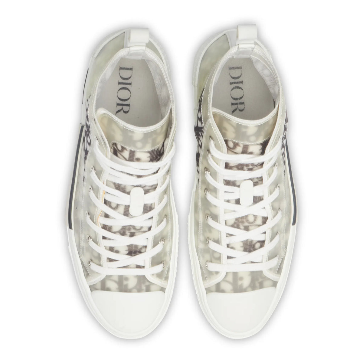 Preloved – Dior B23 Dior Oblique High White Black Sneaker