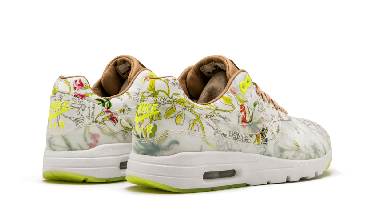 AIR MAX 1 ULTRA LIB QS MNS WMNS "WHITE / WHITE / VACHETTA TAN / VOLT" 844135 100