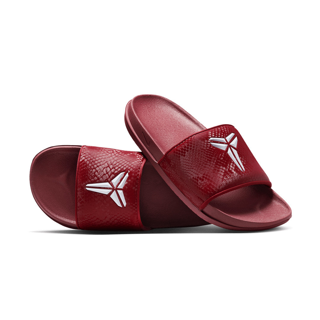 KOBE OFFCOURT SLIDES TEAM RED/WHITE