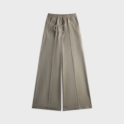 Rick Owens Wide Bela Pants - Grey Melange