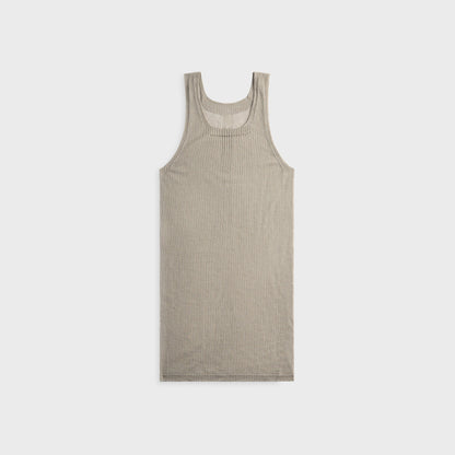 Rick Owens Knit Tank - Pearl