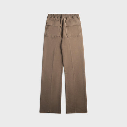 Rick Owens Dietrich Cotton Wide-Leg Pant - Dust