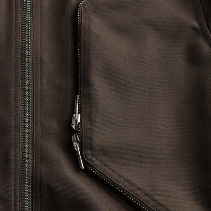 Rick Owens Heizer Flight Bomber Jacket - Dark Dust