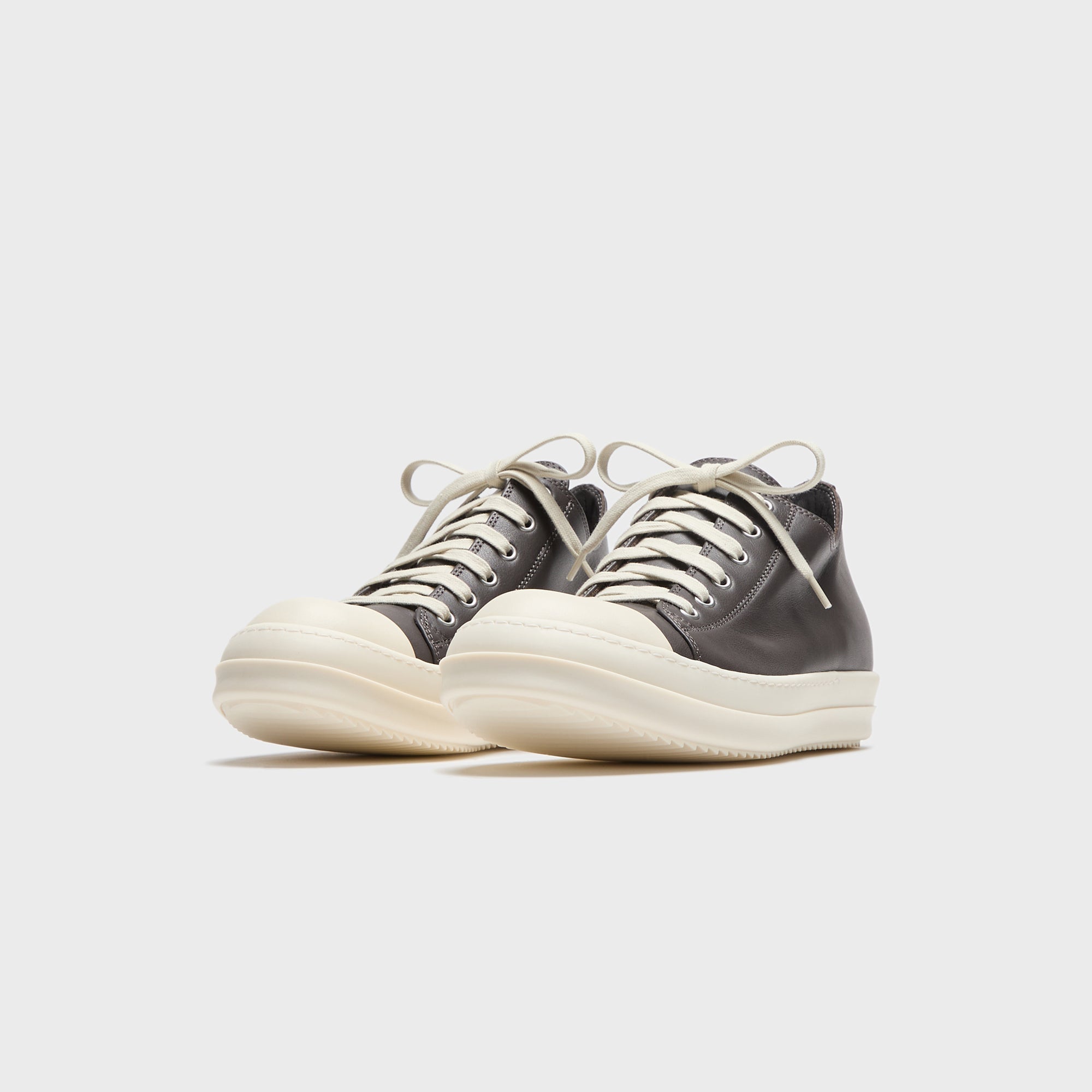 Rick Owens Low Sneaks – Dark Dust / Milk Secondary image