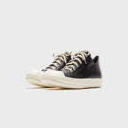 Rick Owens Low Sneaks – Black / Milk