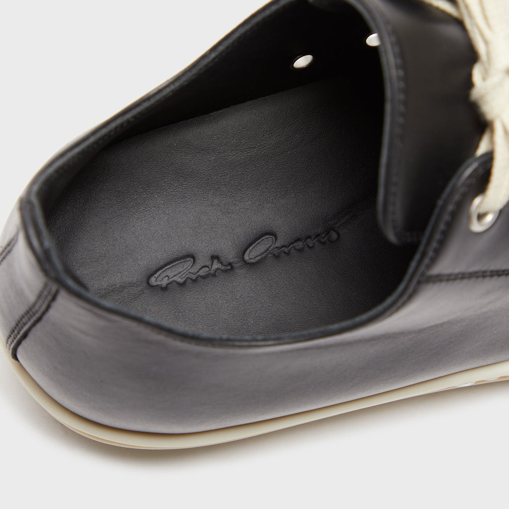 Rick Owens Low Sneaks – Black / Milk