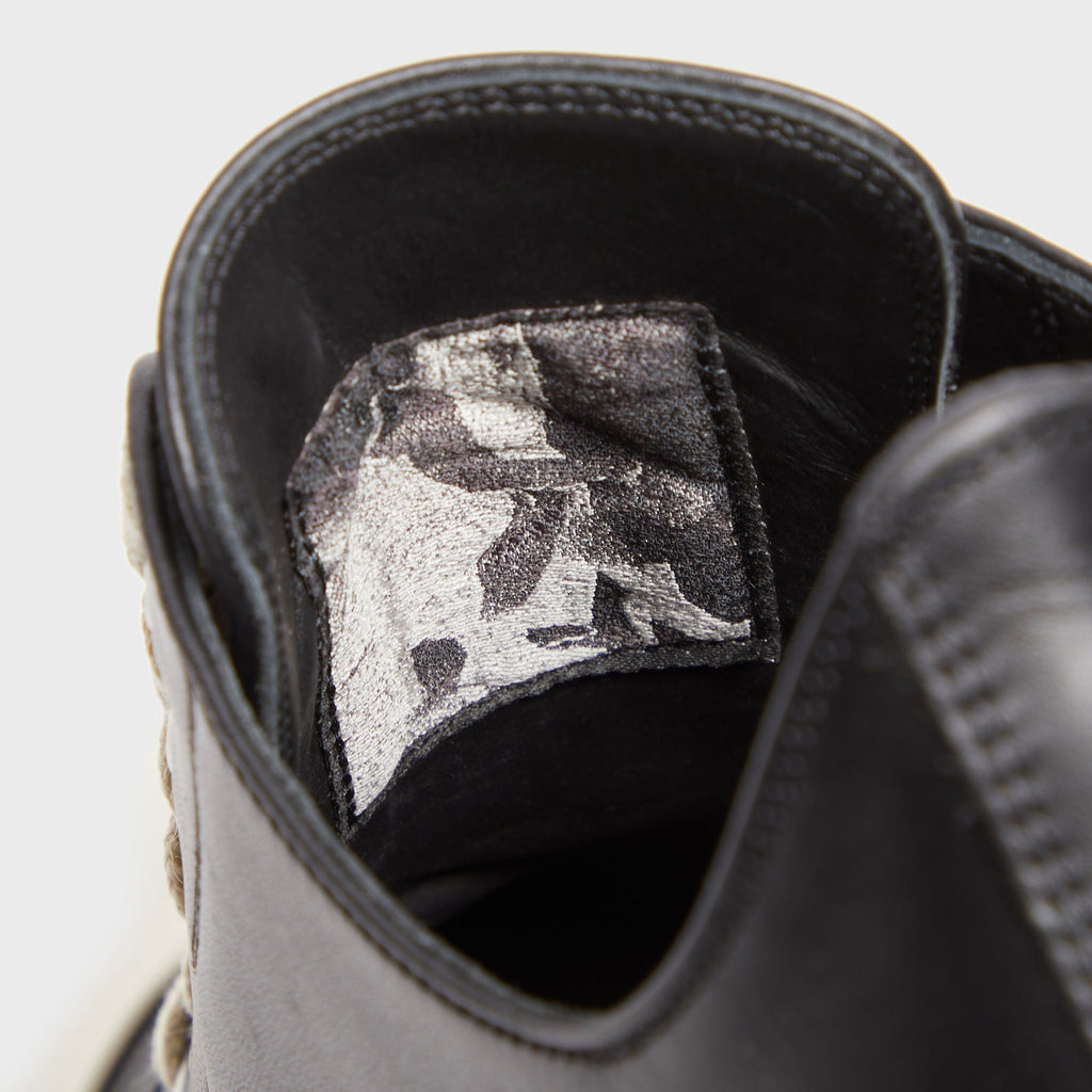 Rick Owens Low Sneaks – Black / Milk
