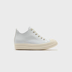 Rick Owens WMNS Scarpe in Pelle Low Sneaks – Chalk / White / Milk / Milk