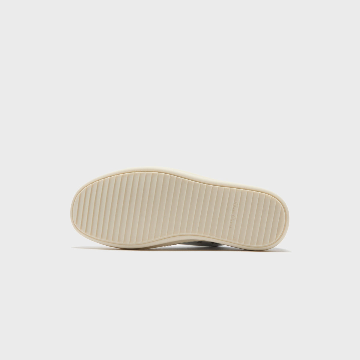 Rick Owens WMNS Scarpe in Pelle Low Sneaks – Chalk / White / Milk / Milk