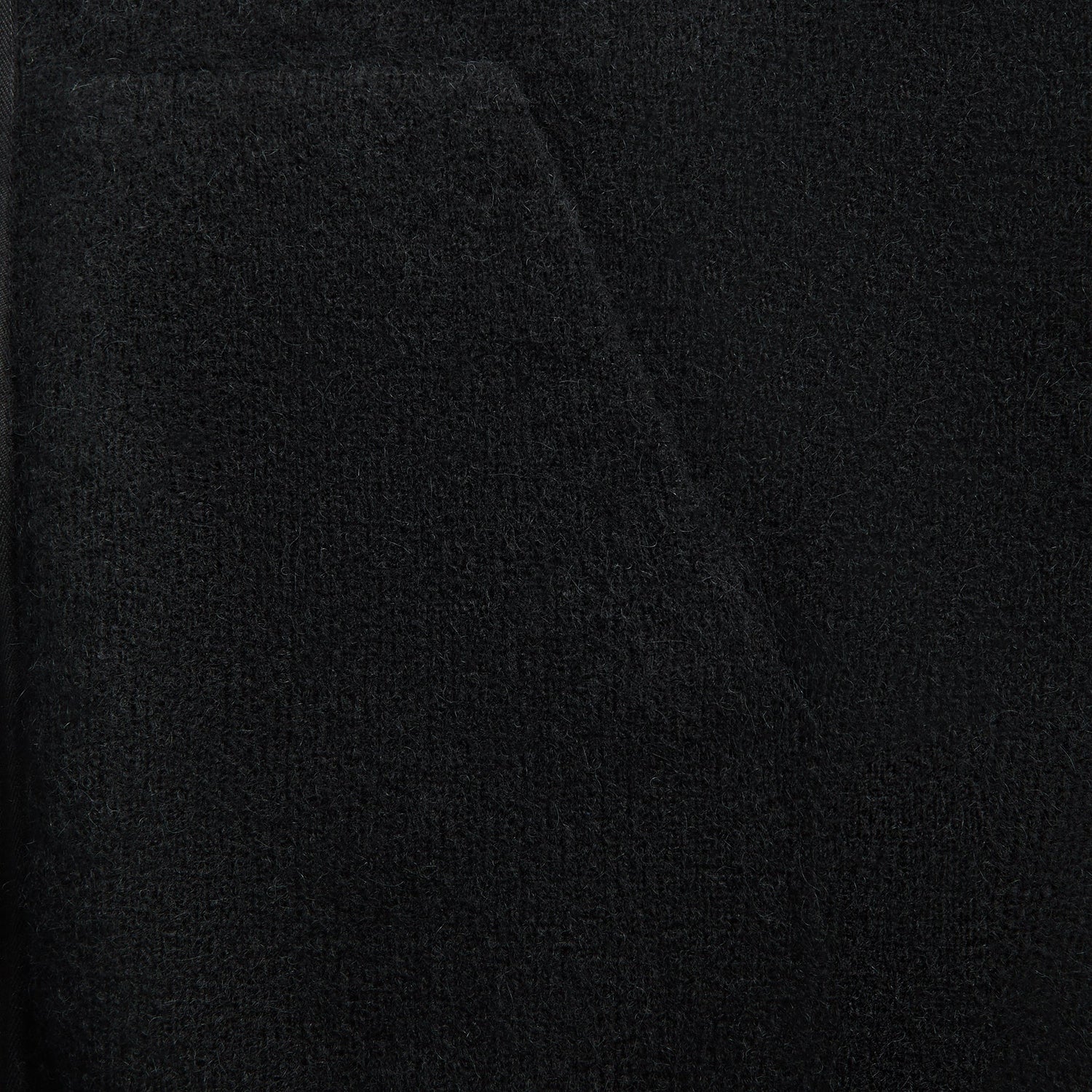 Rick Owens Alpaca Gimp Hoodie - Black